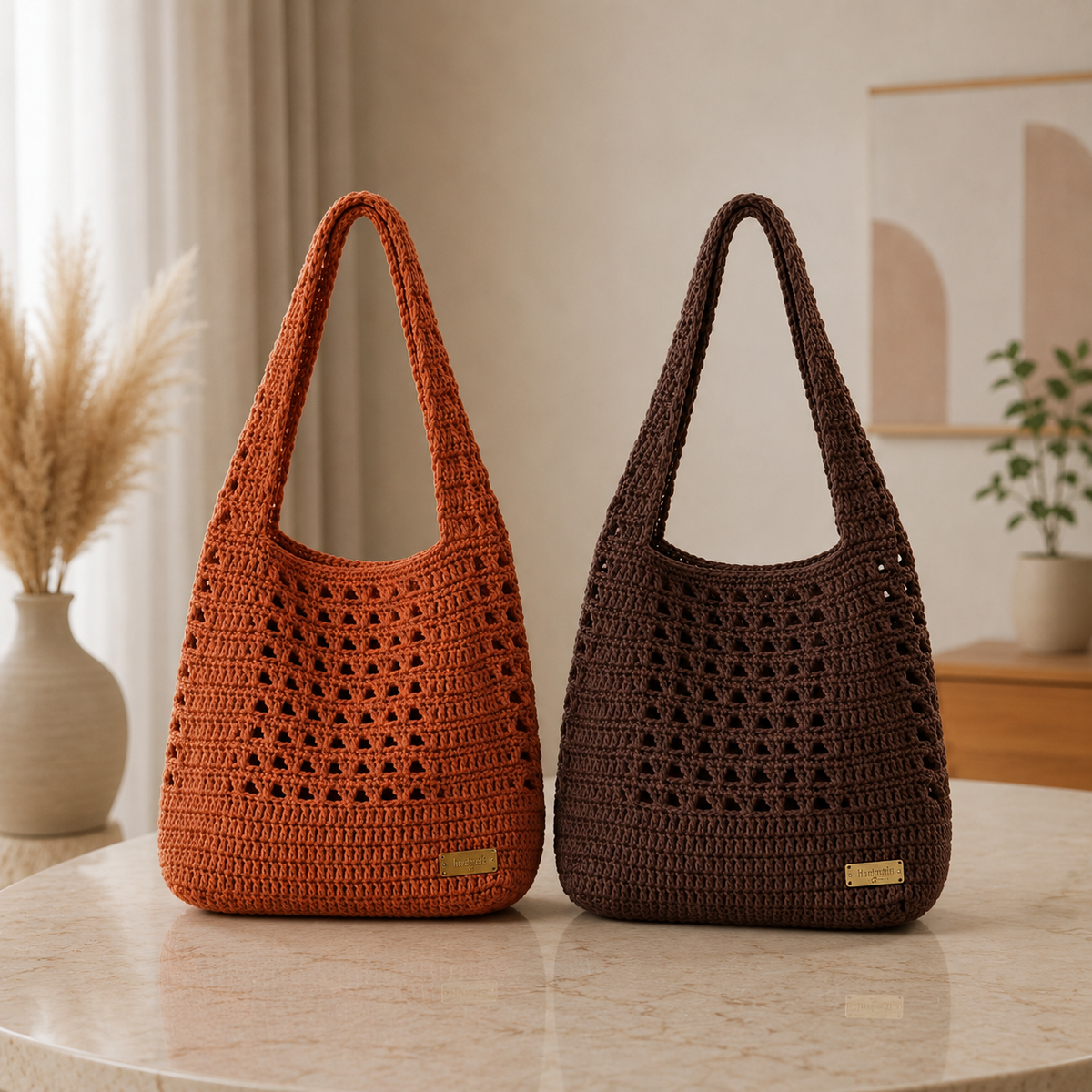 Boho Crochet Shoulder Bag Pattern PDF | Granny Stitch Tote Bag, Crochet Purse Pattern | Everyday Handbag | Instant Digital Download