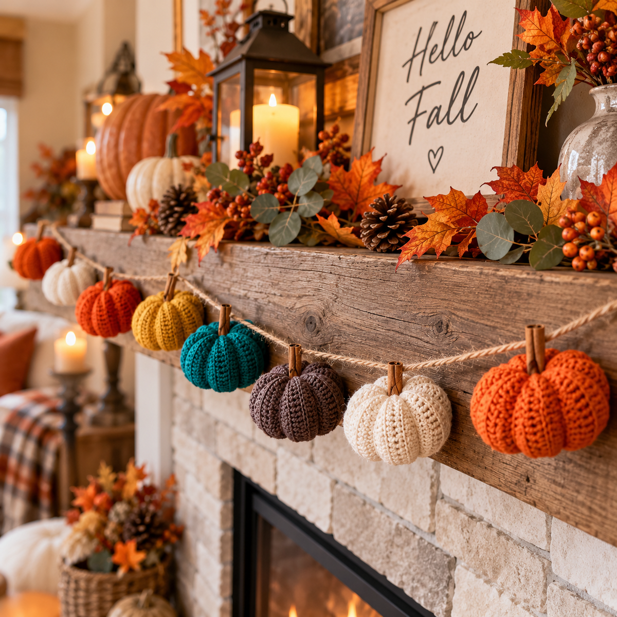 Easy Crochet Pumpkin Pattern PDF + Video Tutorial | Beginner Friendly Fall Crochet Pattern | Thanksgiving Decor | Autumn Pumpkin Pattern
