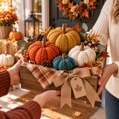 Easy Crochet Pumpkin Pattern PDF + Video Tutorial | Beginner Friendly Fall Crochet Pattern | Thanksgiving Decor | Autumn Pumpkin Pattern