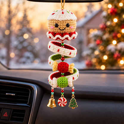 10+ Christmas Spiral Crochet Pattern Bundle PDF | Amigurumi Christmas Ornaments | Holiday Hanging Decor | Xmas Crochet Patterns | Instant Download