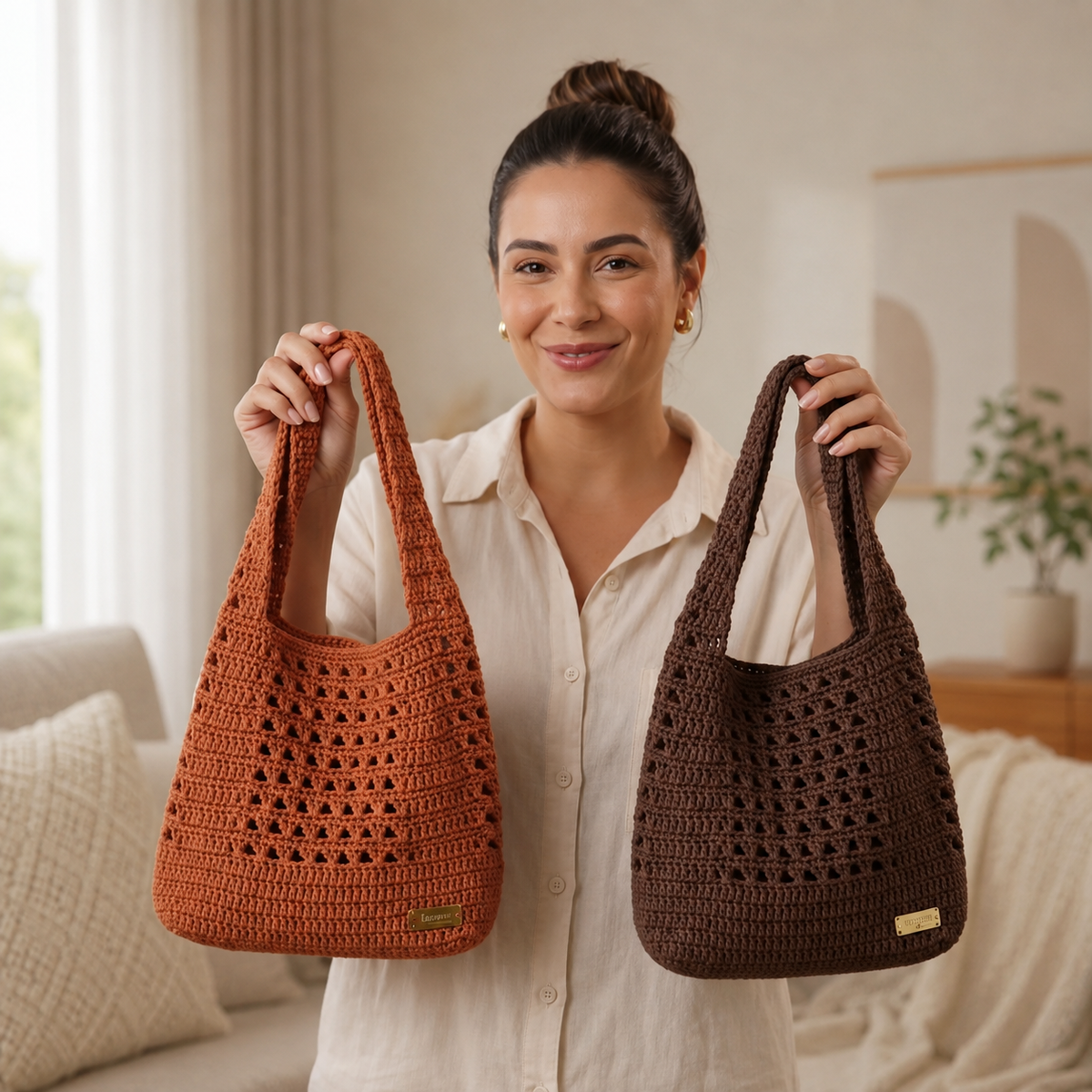 Boho Crochet Shoulder Bag Pattern PDF |  Granny Stitch Tote Bag, Crochet Purse Pattern |  Everyday Handbag |  Instant Digital Download