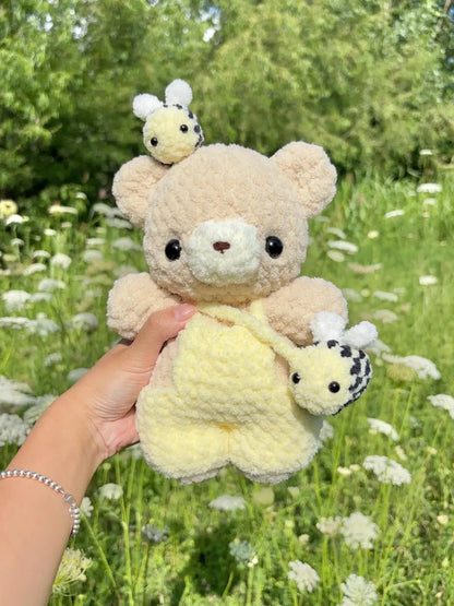15-in-1 Baby Animals Crochet Pattern Bundle PDF – Cute Amigurumi Plushies with Interchangeable Clothing | Digital Download with Step-by-Step Video Tutorial