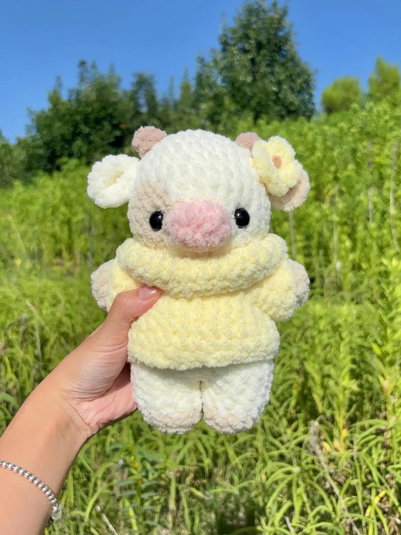 15-in-1 Baby Animals Crochet Pattern Bundle PDF – Cute Amigurumi Plushies with Interchangeable Clothing | Digital Download with Step-by-Step Video Tutorial
