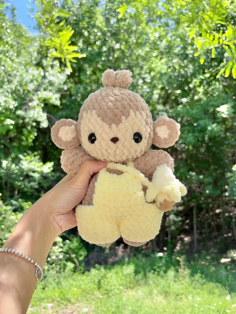 15-in-1 Baby Animals Crochet Pattern Bundle PDF – Cute Amigurumi Plushies with Interchangeable Clothing | Digital Download with Step-by-Step Video Tutorial