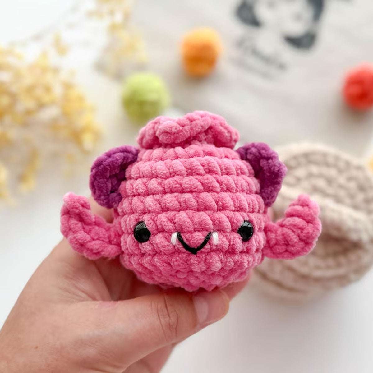 9 in 1 Halloween Dumpling Crochet Pattern PDF, No Sew Spooky Amigurumi Plushies, Cute Halloween Keychain Pattern, Instant Download