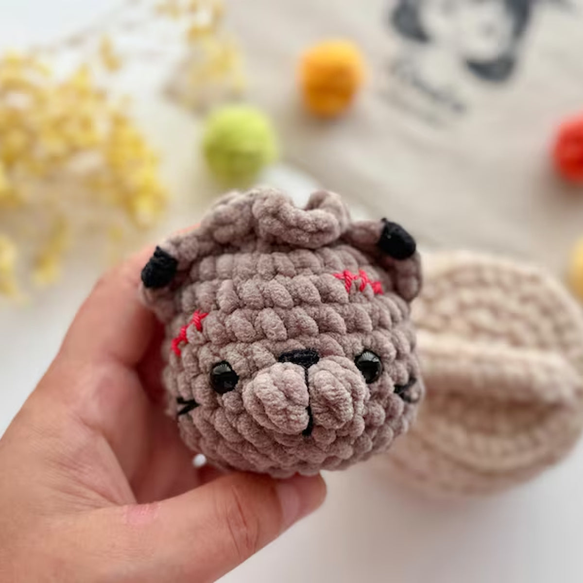 9 in 1 Halloween Dumpling Crochet Pattern PDF, No Sew Spooky Amigurumi Plushies, Cute Halloween Keychain Pattern, Instant Download