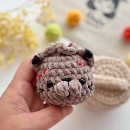 9 in 1 Halloween Dumpling Crochet Pattern PDF, No Sew Spooky Amigurumi Plushies, Cute Halloween Keychain Pattern, Instant Download