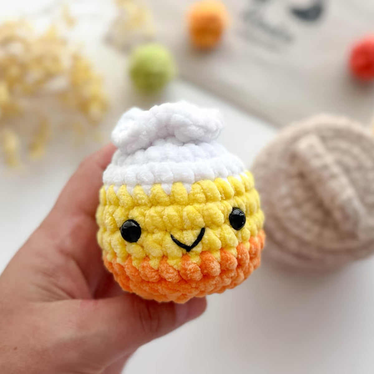 9 in 1 Halloween Dumpling Crochet Pattern PDF, No Sew Spooky Amigurumi Plushies, Cute Halloween Keychain Pattern, Instant Download