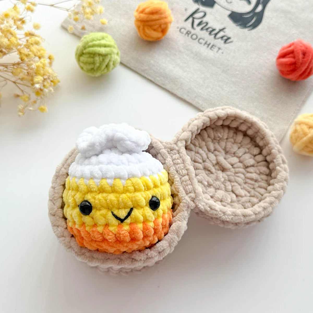 9 in 1 Halloween Dumpling Crochet Pattern PDF, No Sew Spooky Amigurumi Plushies, Cute Halloween Keychain Pattern, Instant Download
