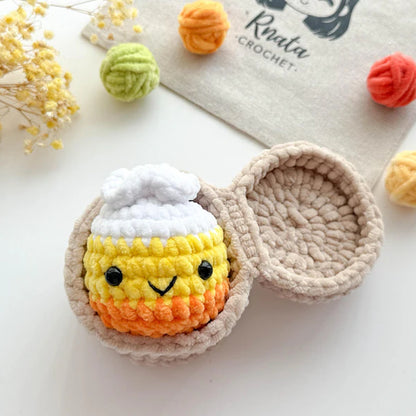 9 in 1 Halloween Dumpling Crochet Pattern PDF, No Sew Spooky Amigurumi Plushies, Cute Halloween Keychain Pattern, Instant Download