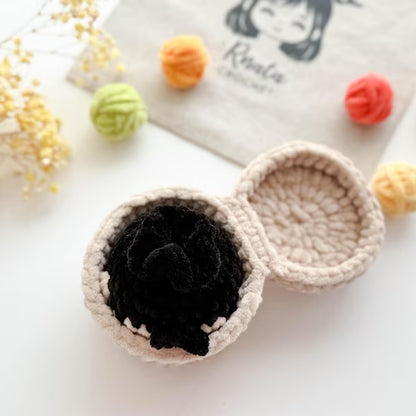 9 in 1 Halloween Dumpling Crochet Pattern PDF, No Sew Spooky Amigurumi Plushies, Cute Halloween Keychain Pattern, Instant Download