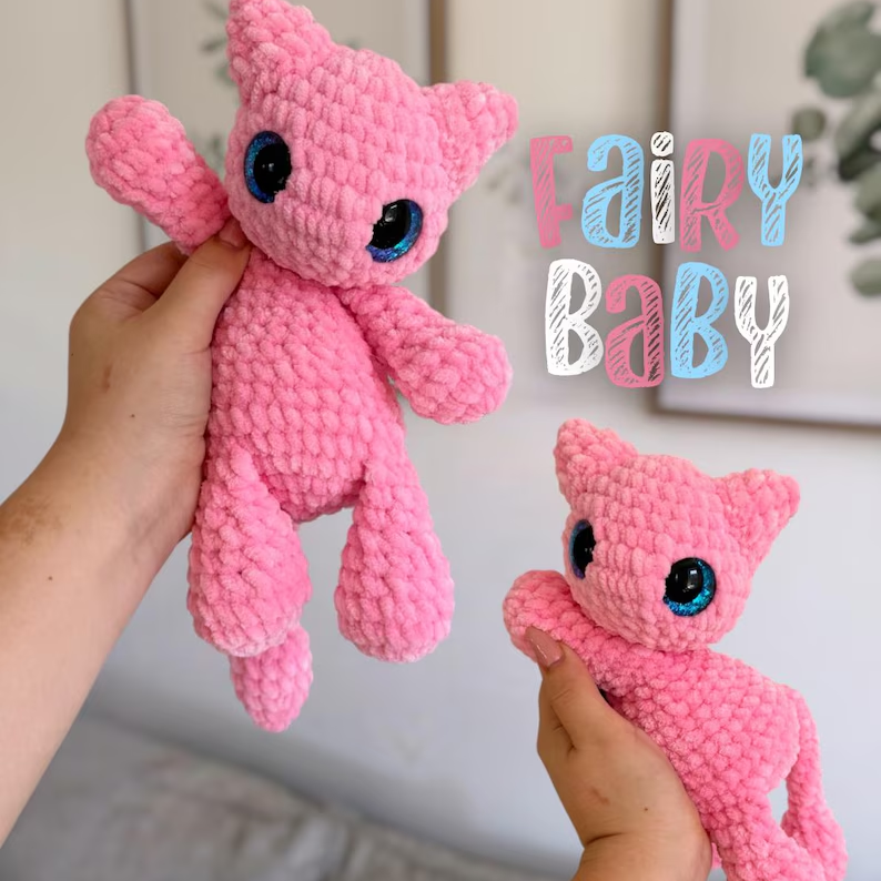6 in 1 Monster Huggies Crochet Pattern PDF, Low Sew Pocket Pal Amigurumi, Cute Mini Creature Plushies, Digital Download