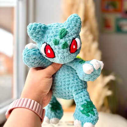 6 in 1 Monster Huggies Crochet Pattern PDF, Low Sew Pocket Pal Amigurumi, Cute Mini Creature Plushies, Digital Download